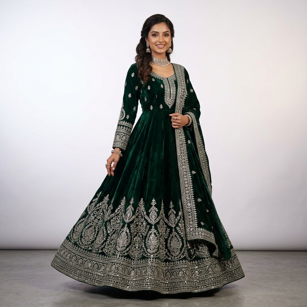 Sage Green Printed Palazzo Set