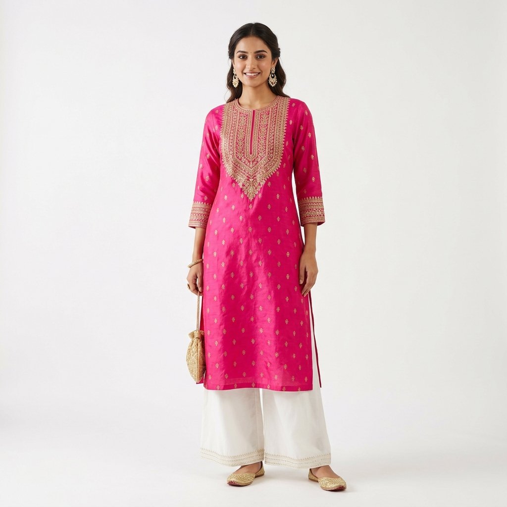 Deep Teal Embroidered Anarkali